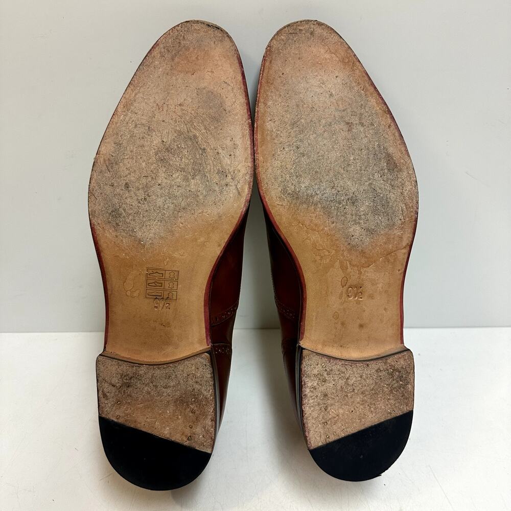 EXCELLENT Meermin Oxford Tan Antique Calf Goodyear welt 101513 UK 9.5 US 10.5 D - Picture 12 of 15